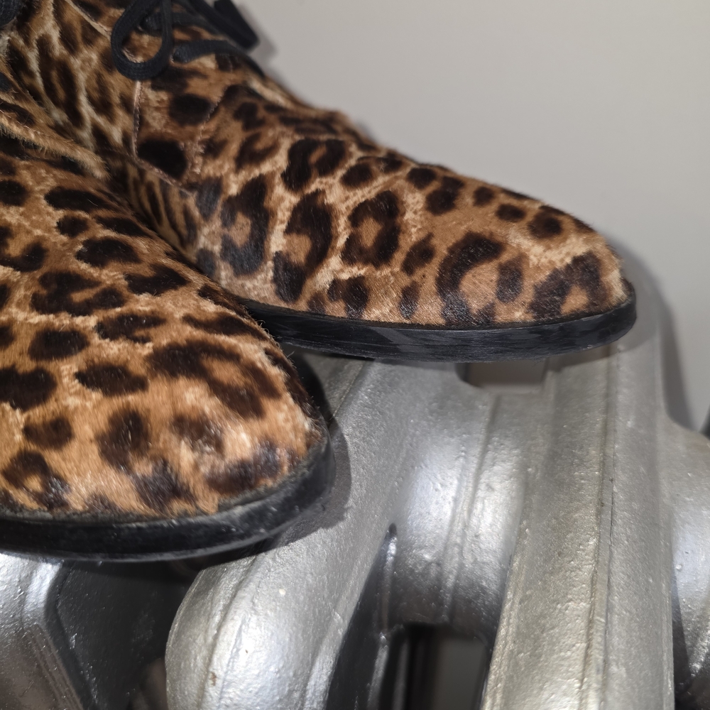Anthropologie Freda Salvador Leopard Print Shoes View 4